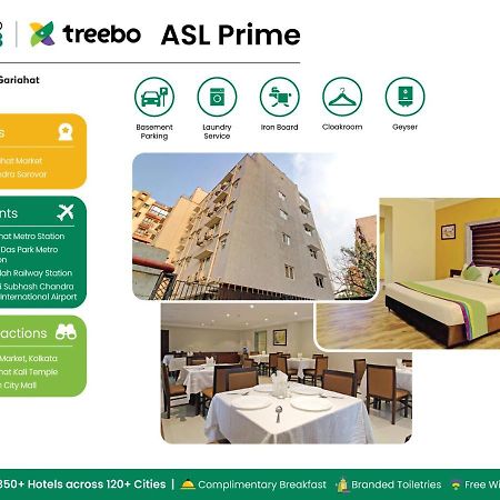 Treebo Asl Prime, Near Ballygunge Railway Station Kalkata Exteriér fotografie