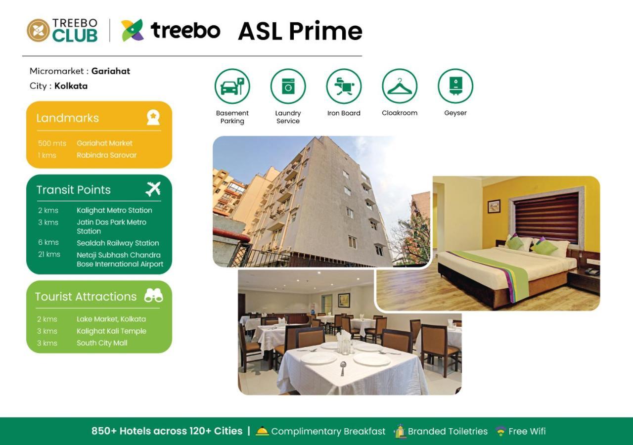 Treebo Asl Prime, Near Ballygunge Railway Station Kalkata Exteriér fotografie